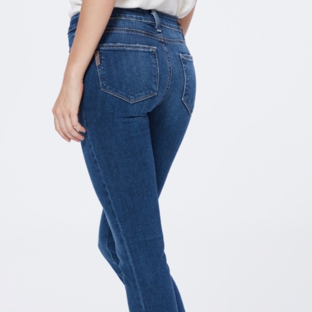 Paige Syline Straight Jeans